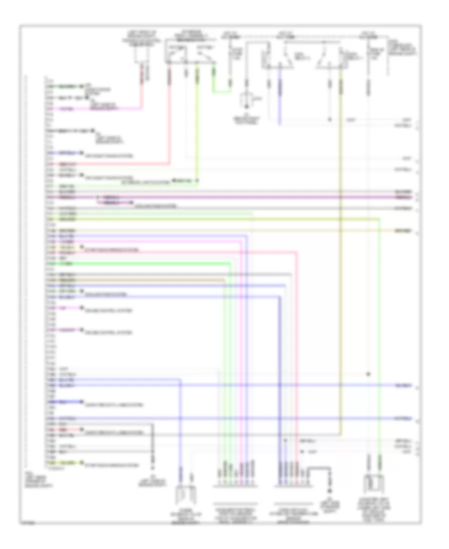 3 5L Engine Performance Wiring Diagram 1 of 4 for Mazda CX 9 Touring 2007