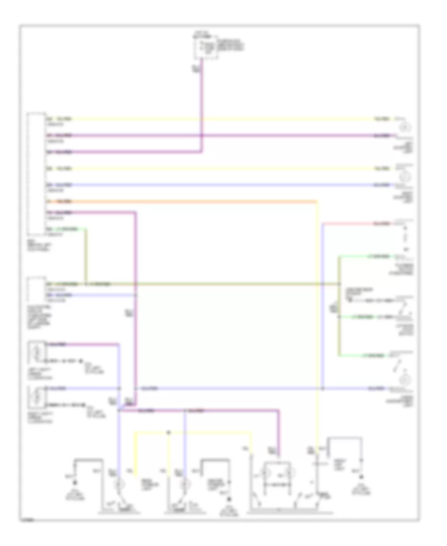 Courtesy Lamps Wiring Diagram for Mazda CX 9 Touring 2007