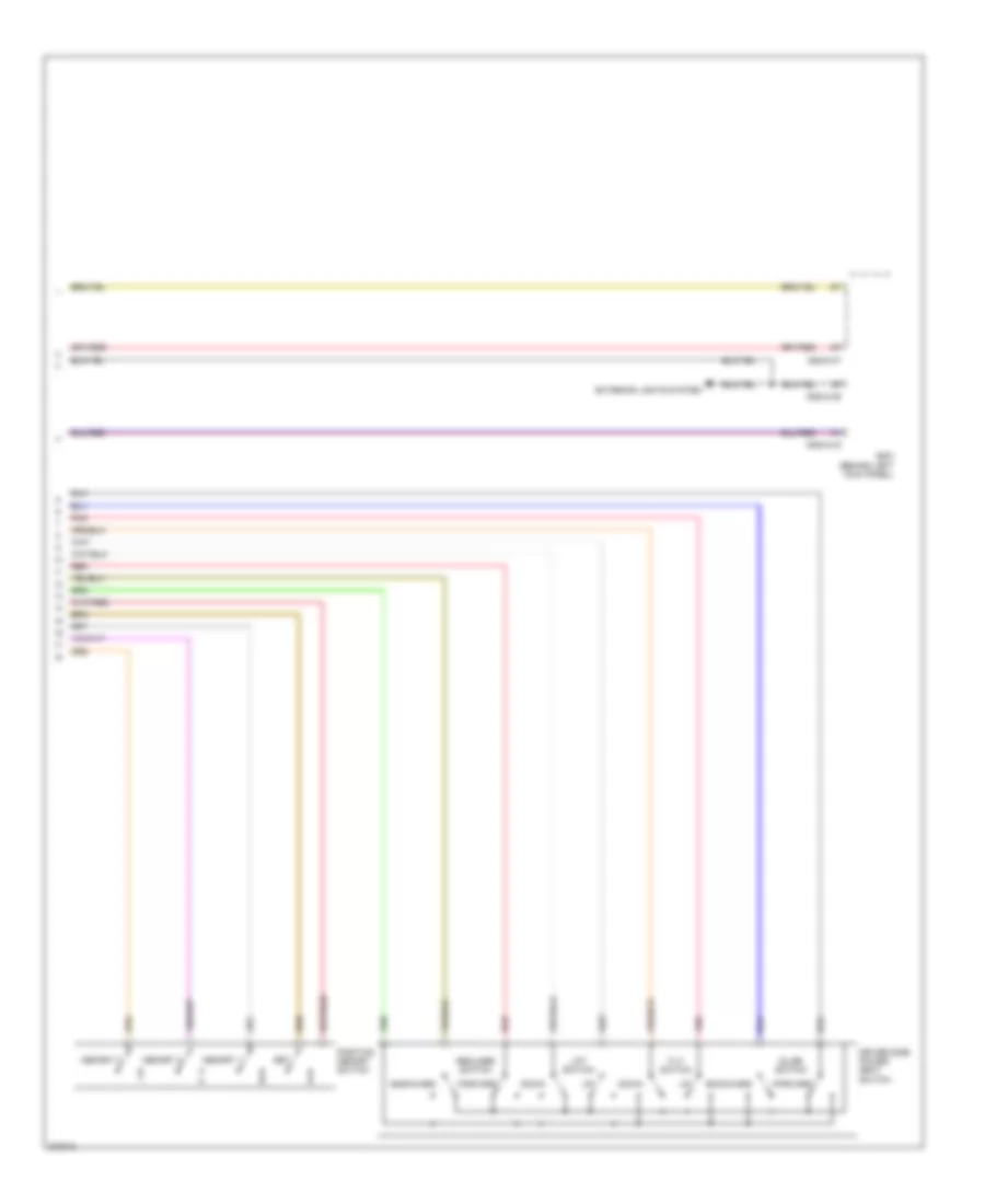 Drivers Memory Seat Wiring Diagram (2 of 2) for Mazda CX-9 Touring 2007