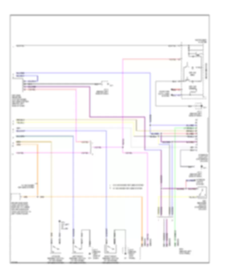 Keyless Entry Wiring Diagram 2 of 2 for Mazda CX 9 Touring 2007