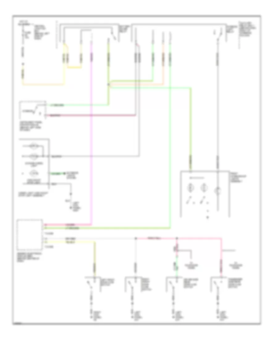 Courtesy Lamps Wiring Diagram for Mazda B2002 2300