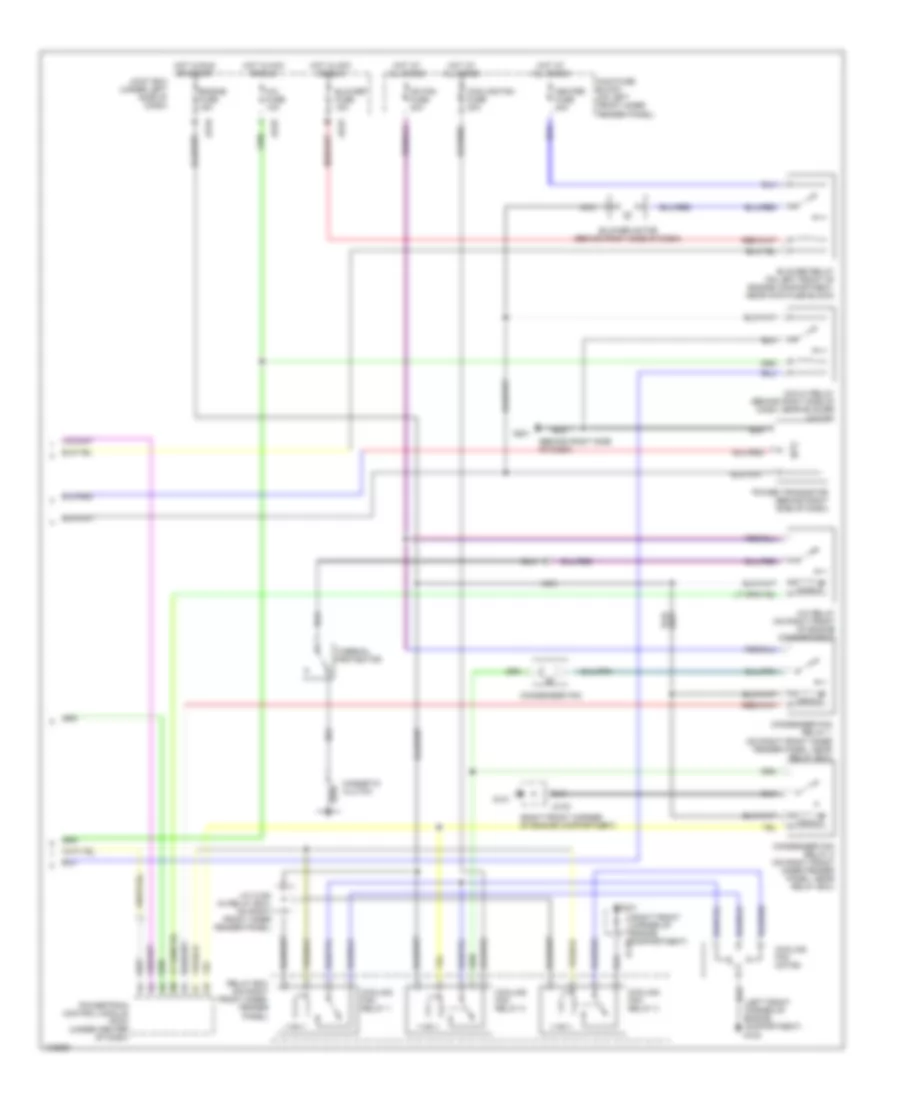 2 3L A C Wiring Diagram 2 of 2 for Mazda Millenia S 1998