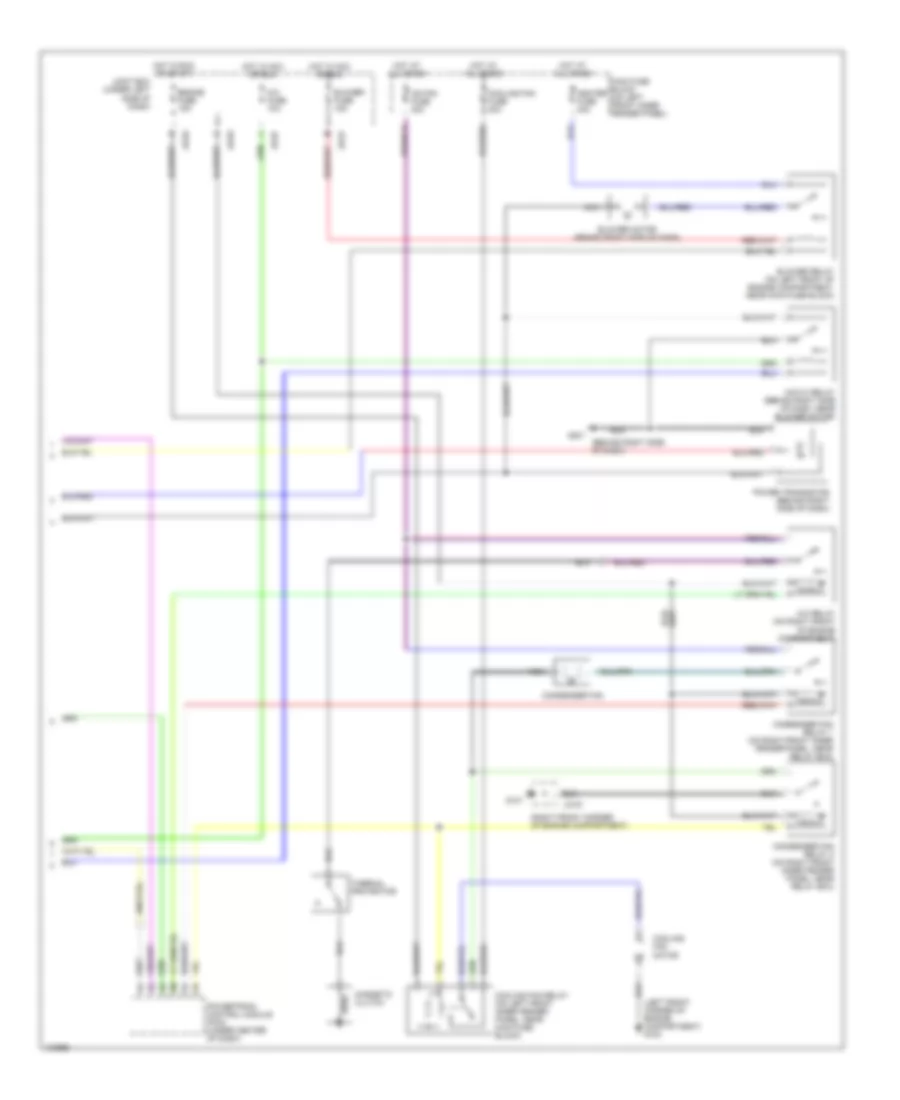 2 5L A C Wiring Diagram 2 of 2 for Mazda Millenia S 1998