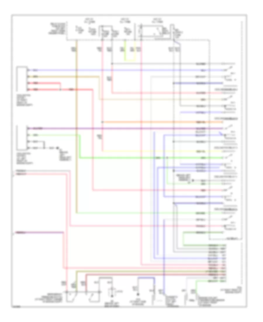 Automatic AC Wiring Diagram (2 of 2) for Mazda RX-8 Sport 2010