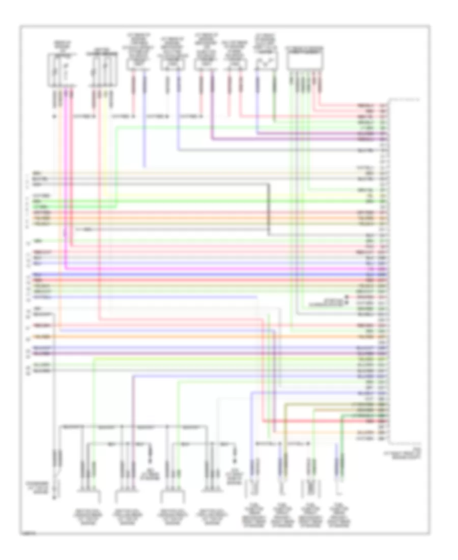 1.3L, Engine Performance Wiring Diagram (5 of 5) for Mazda RX-8 Sport 2010