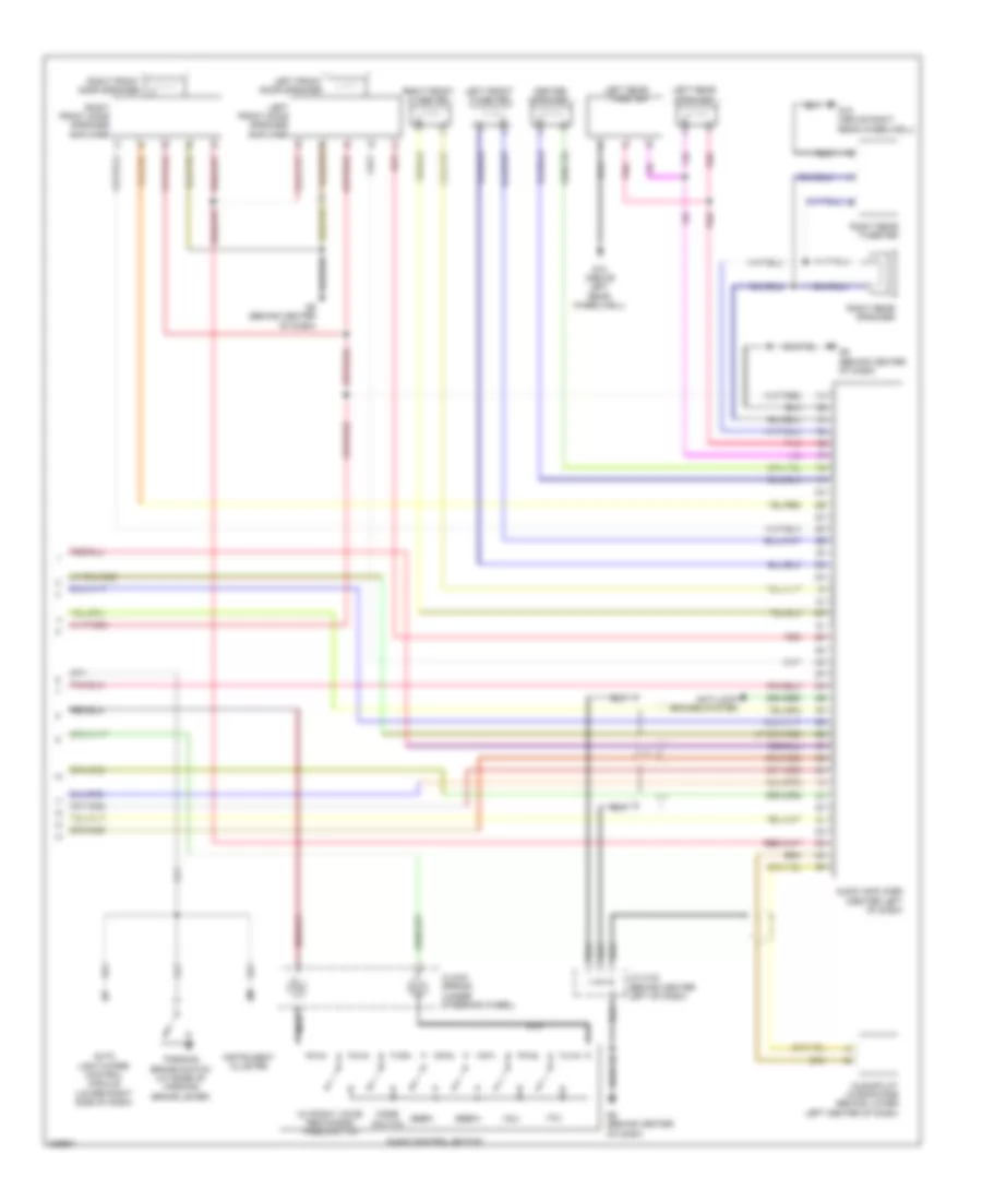 Navigation Wiring Diagram 2 of 2 for Mazda RX 8 Sport 2010