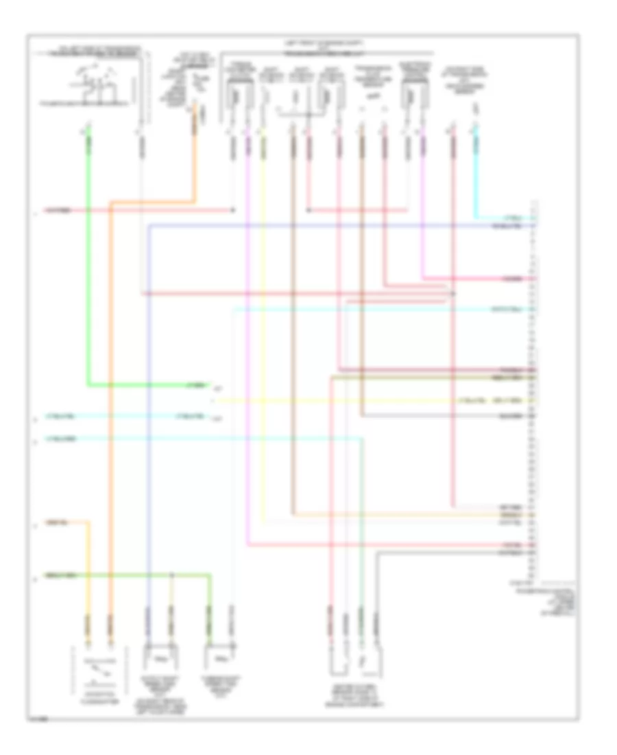 2.3L, Engine Performance Wiring Diagram (4 of 4) for Mazda Tribute s 2005