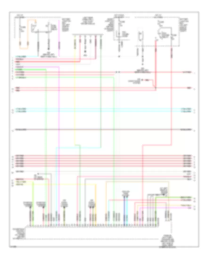3.0L, Engine Performance Wiring Diagram (3 of 4) for Mazda Tribute s 2005