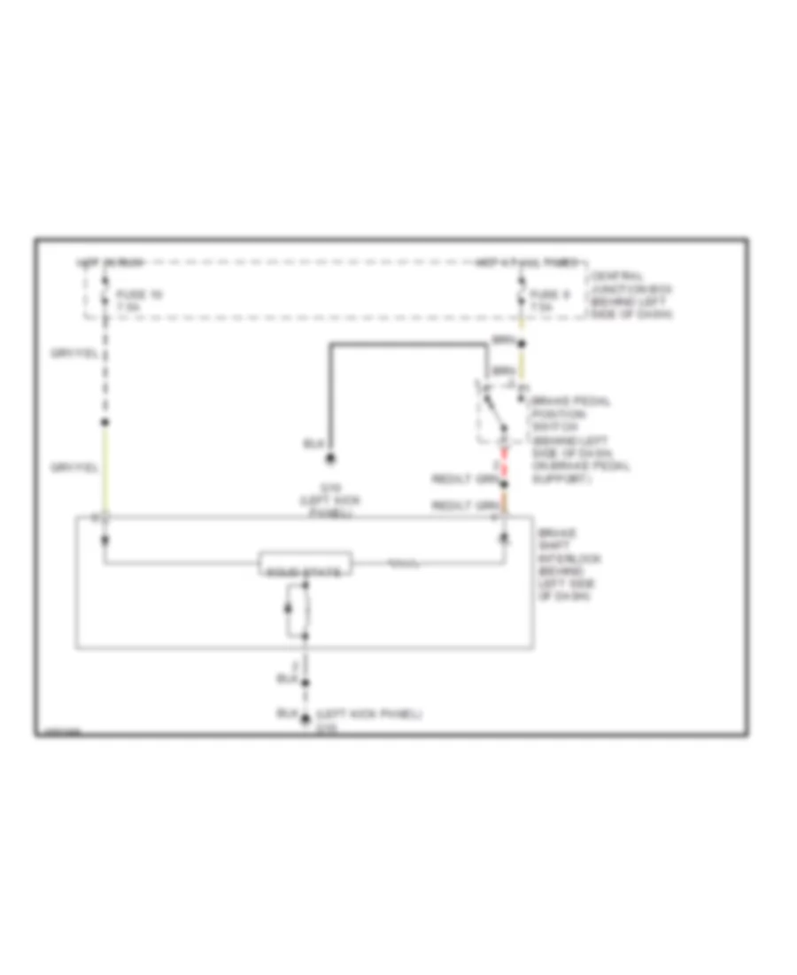 Shift Interlock Wiring Diagram for Mazda B2002 3000