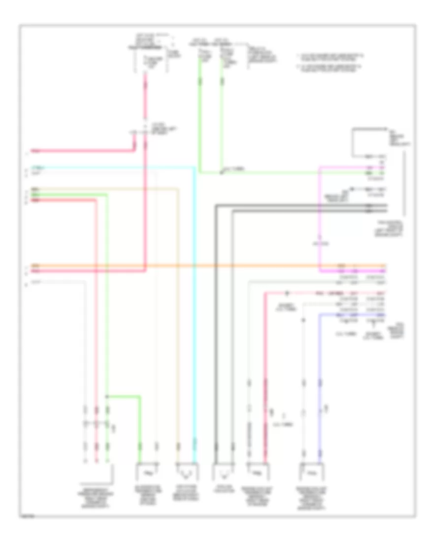 Manual A C Wiring Diagram 2 of 2 for Mazda 3 i Sport 2011
