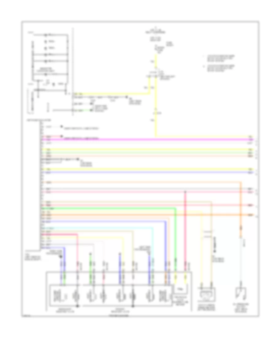 Transmission Wiring Diagram 1 of 2 for Mazda 3 i Sport 2011