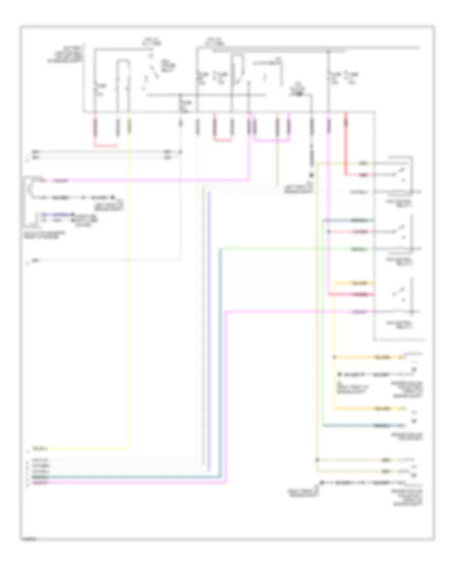 Air Conditioning Wiring Diagram, Hybrid (4 of 4) for Mazda Tribute Hybrid Grand Touring 2010