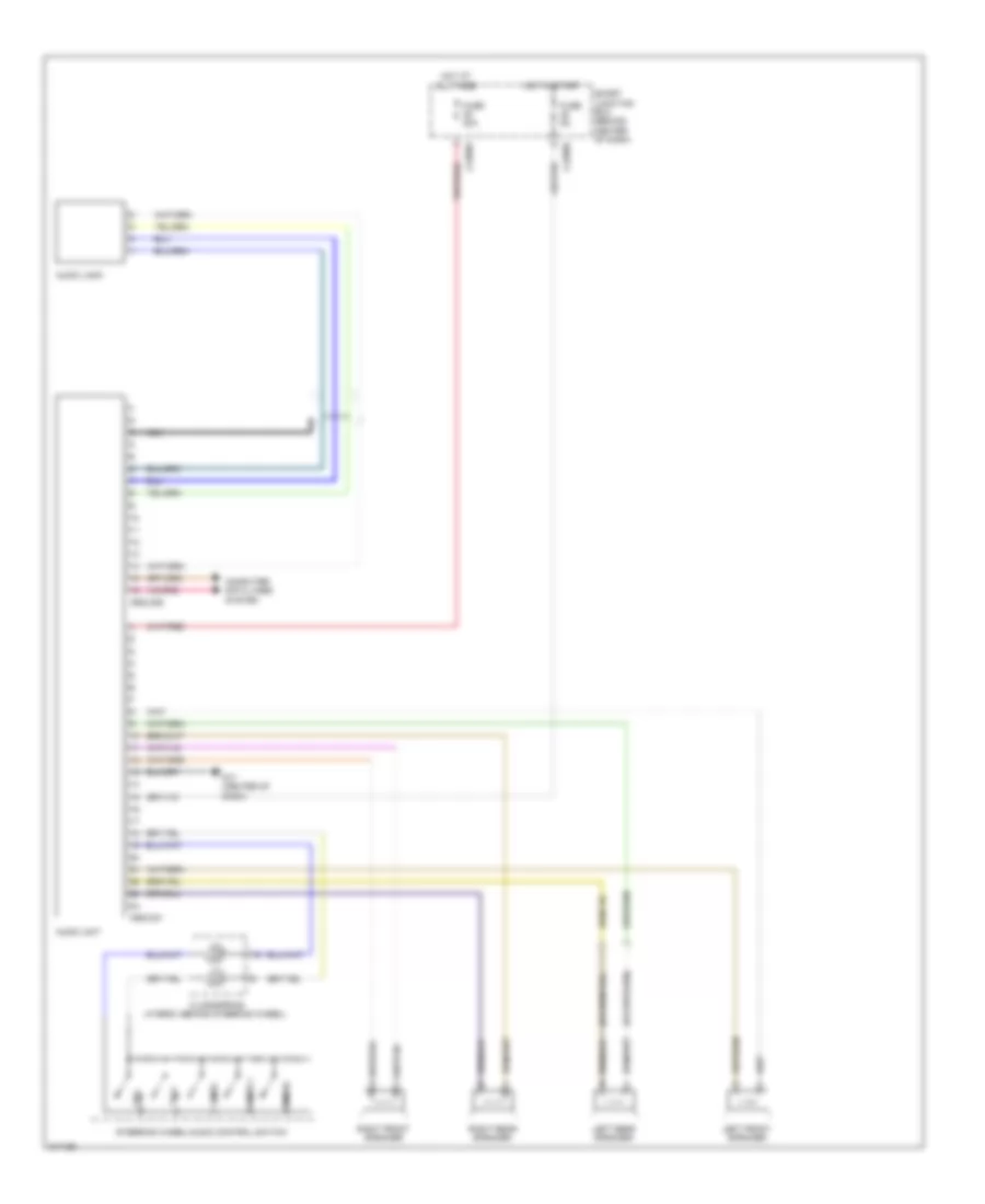 Base Radio Wiring Diagram for Mazda Tribute Hybrid Grand Touring 2010