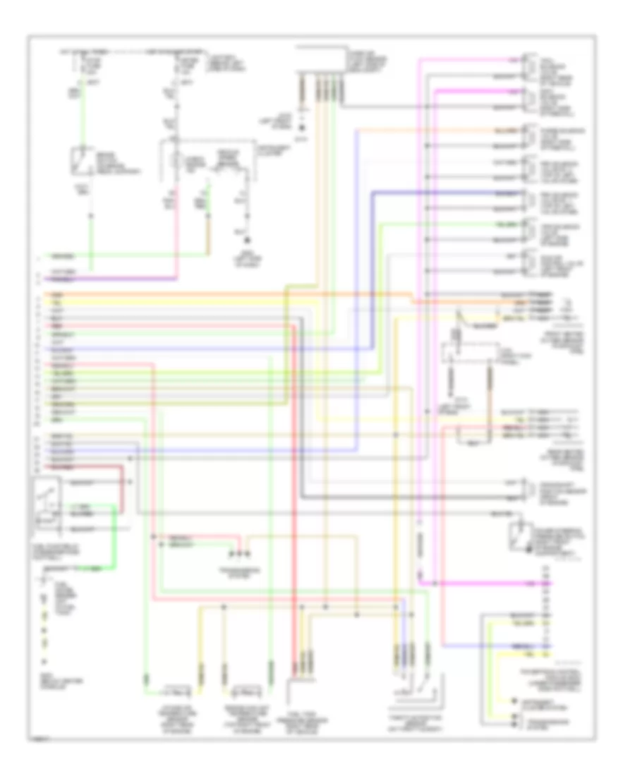 3 0L Engine Performance Wiring Diagrams 2 of 2 for Mazda MPV LX 1998