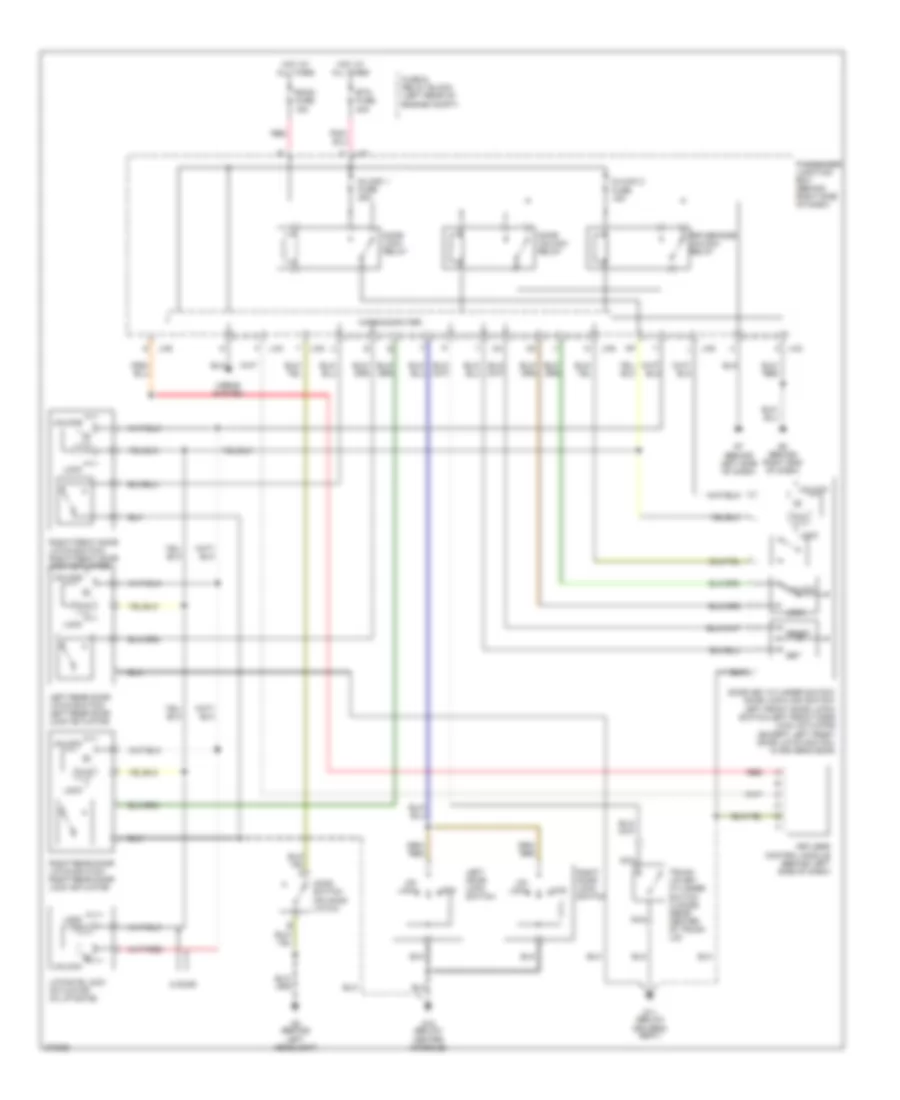 Forced Entry Wiring Diagram for Mazda 3 i 2006