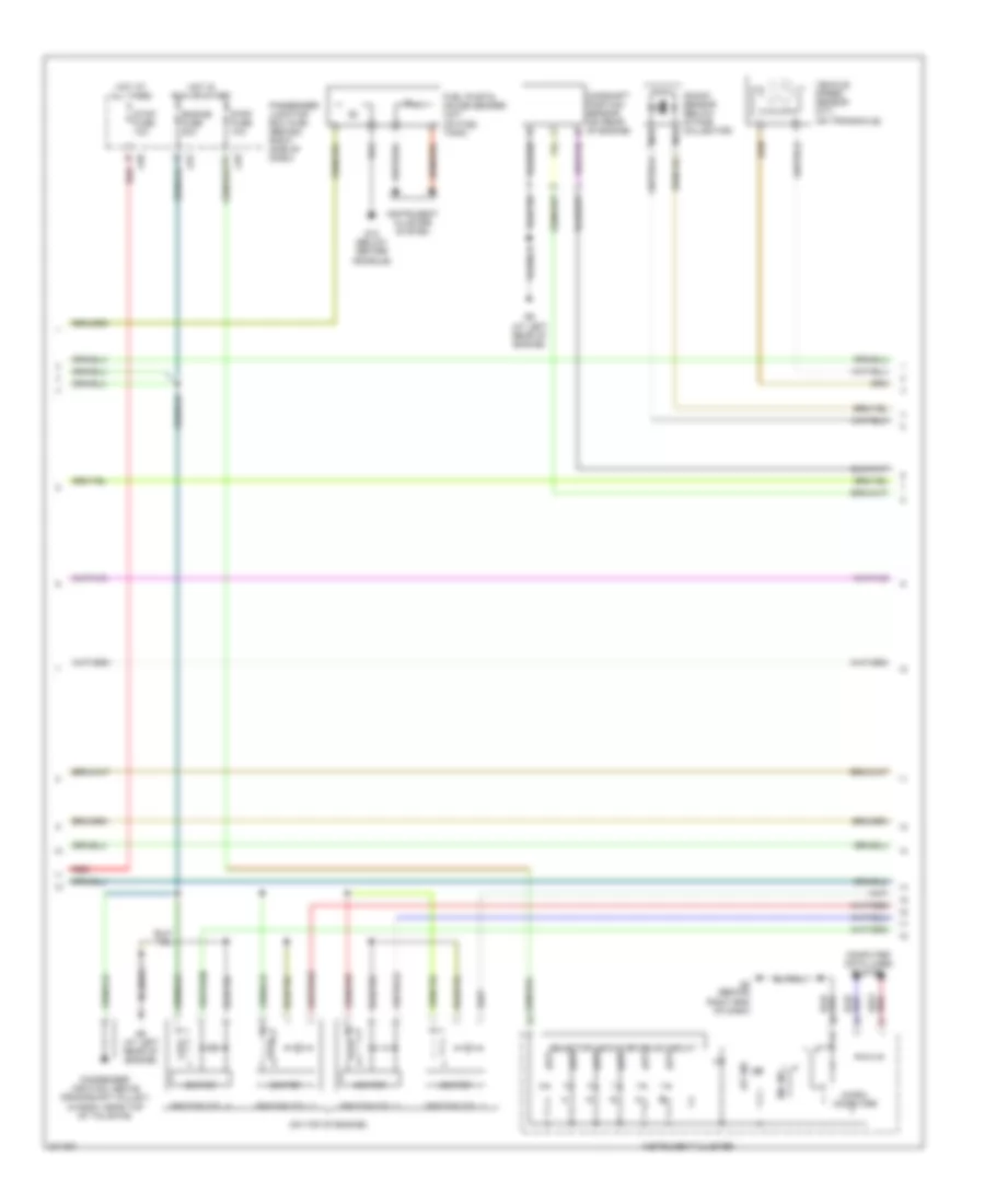 2.0L, Engine Performance Wiring Diagram, Except California (3 of 4) for Mazda 3 i 2006