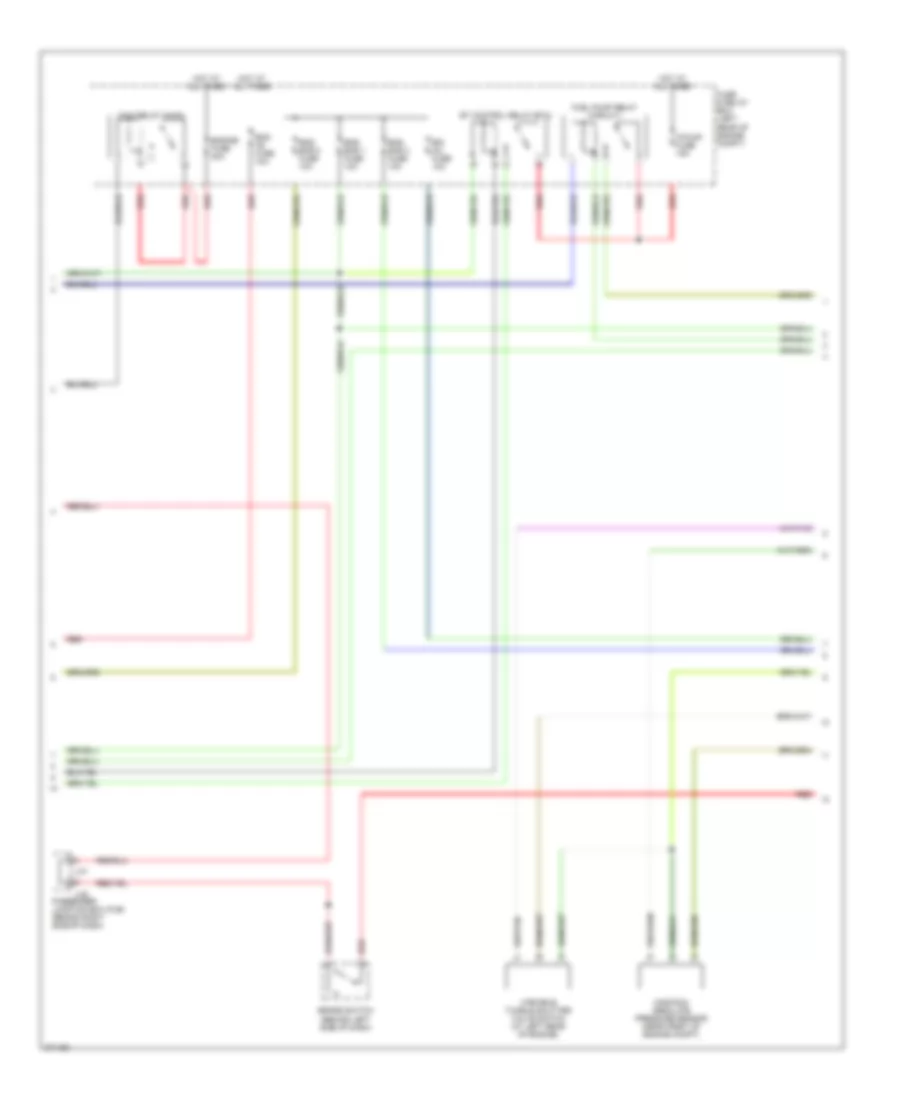 2 3L Engine Performance Wiring Diagram Except California 2 of 4 for Mazda 3 i 2006