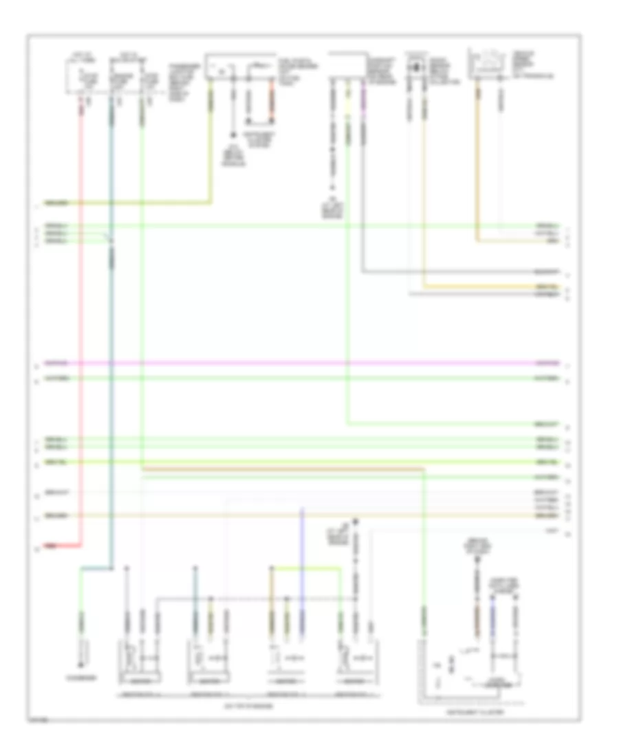 2.3L, Engine Performance Wiring Diagram, Except California (3 of 4) for Mazda 3 i 2006