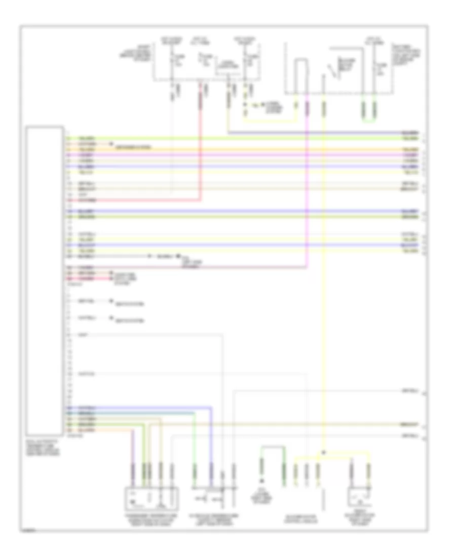 Air Conditioning Wiring Diagram, Hybrid (1 of 4) for Mazda Tribute Hybrid Touring 2010