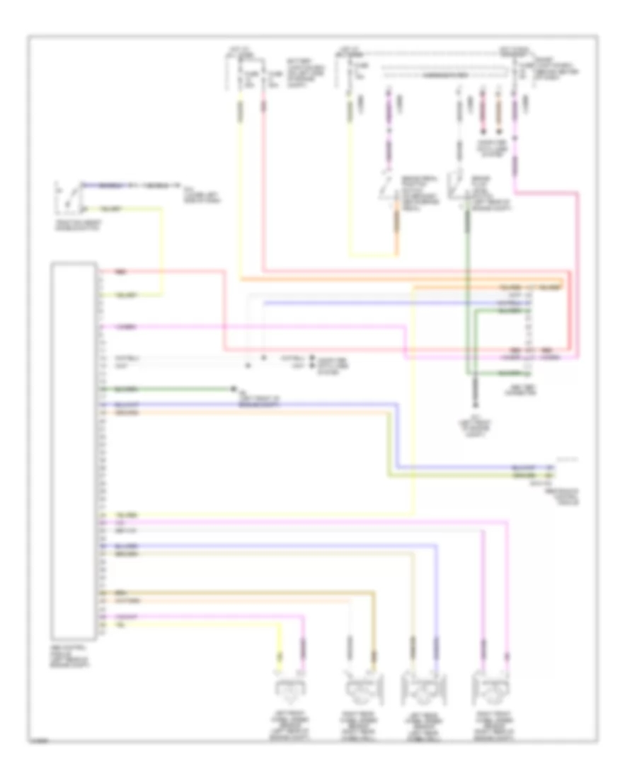 Anti lock Brakes Wiring Diagram Except Hybrid for Mazda Tribute Hybrid Touring 2010