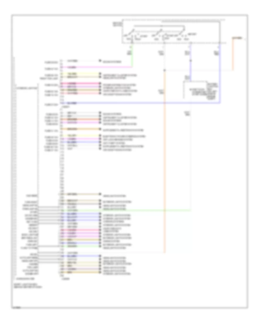 Body Control Modules Wiring Diagram 1 of 3 for Mazda Tribute Hybrid Touring 2010