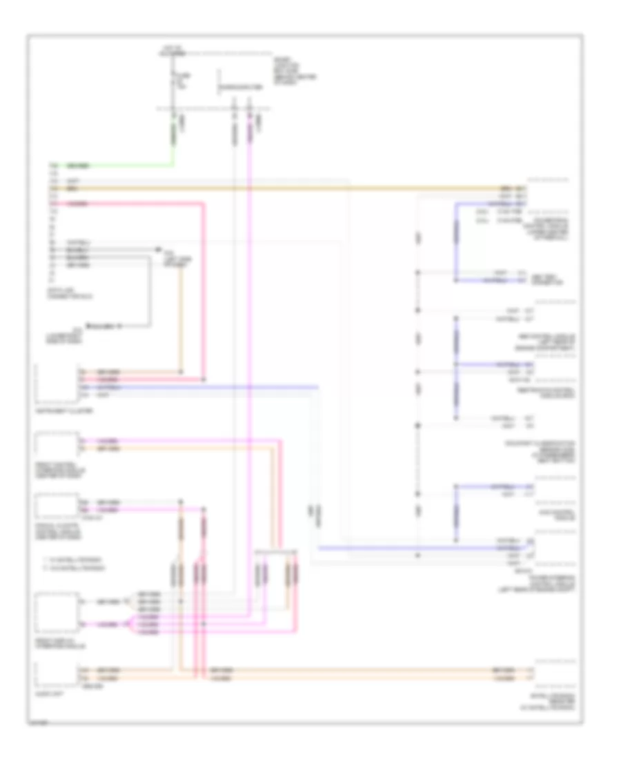 Computer Data Lines Wiring Diagram Except Hybrid for Mazda Tribute Hybrid Touring 2010