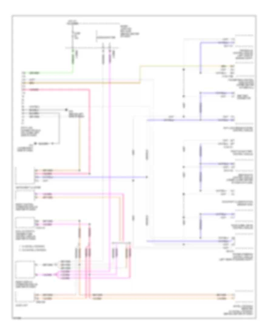 Computer Data Lines Wiring Diagram, Hybrid for Mazda Tribute Hybrid Touring 2010