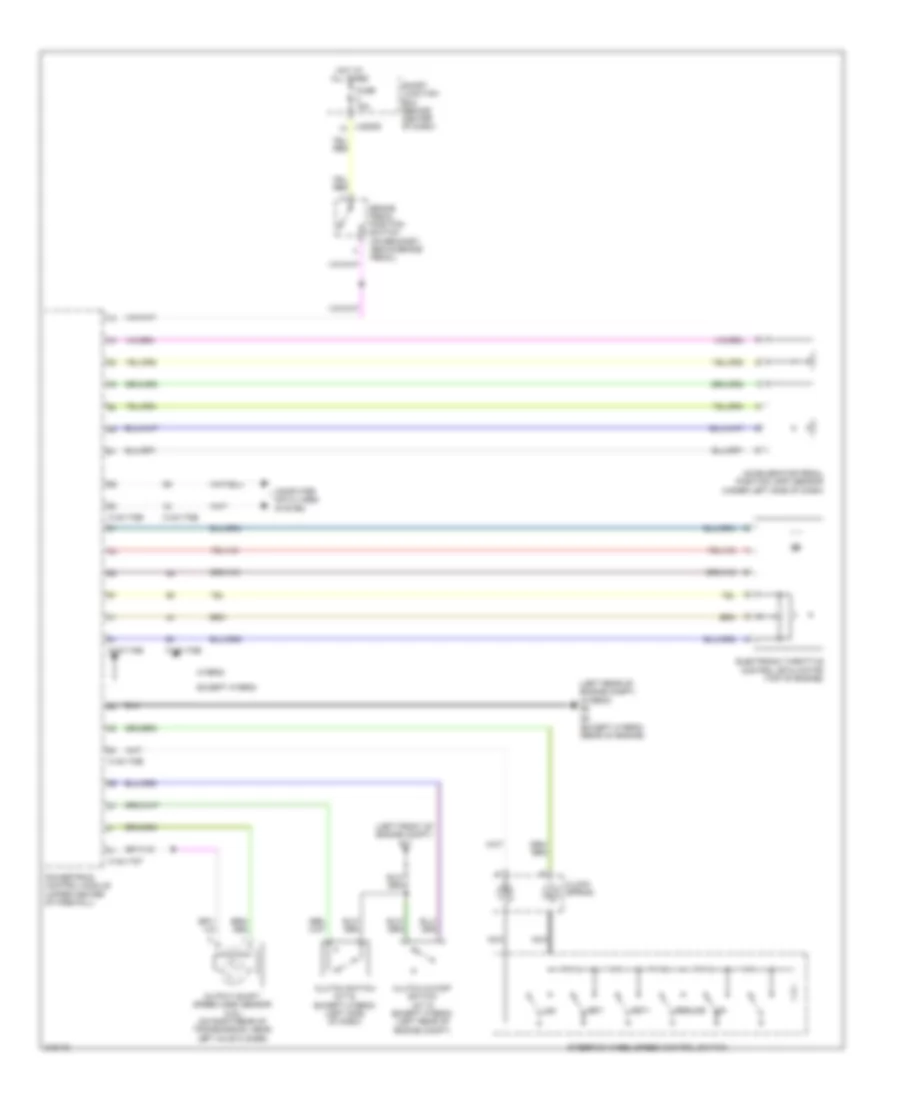 Cruise Control Wiring Diagram for Mazda Tribute Hybrid Touring 2010