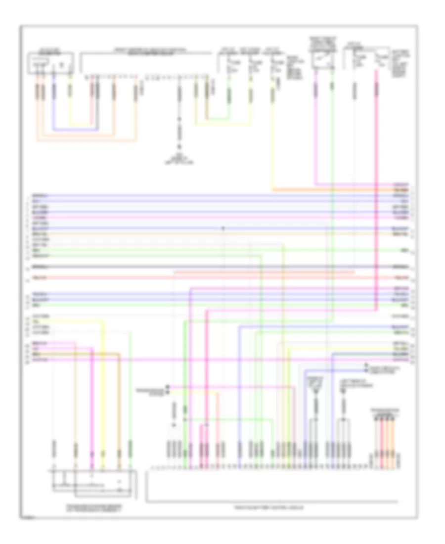 2.5L, Engine Performance Wiring Diagram, Hybrid (4 of 5) for Mazda Tribute Hybrid Touring 2010
