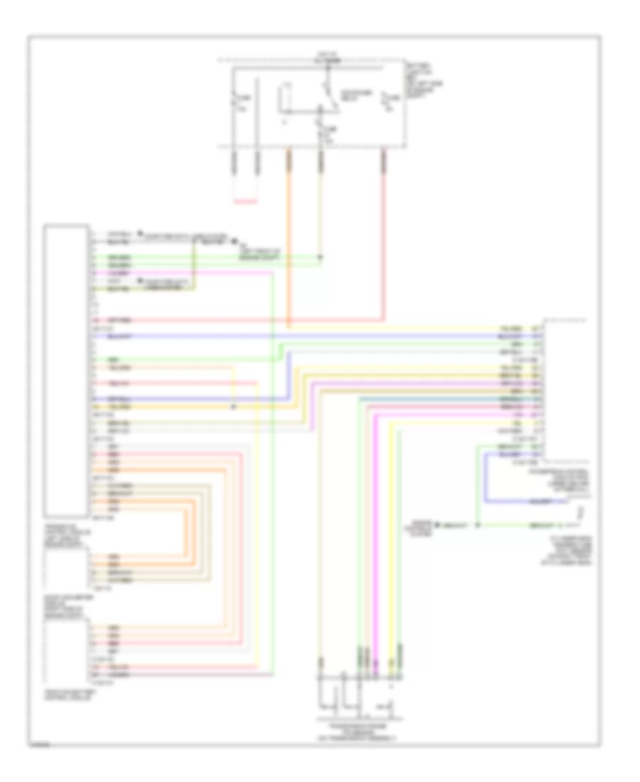 2.5L, AT Wiring Diagram, Hybrid for Mazda Tribute Hybrid Touring 2010