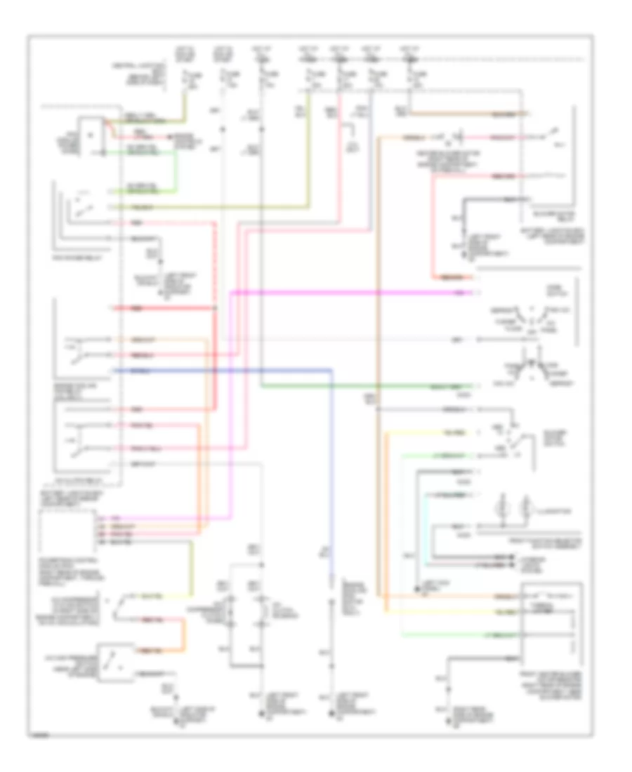 Manual AC Wiring Diagram for Mazda B4000 2002