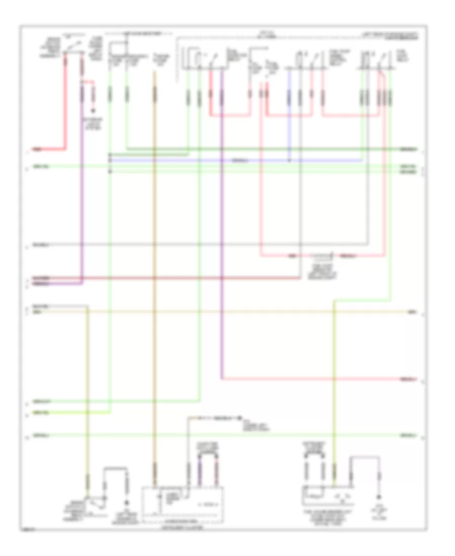 2.3L Turbo, Engine Performance Wiring Diagram (2 of 4) for Mazda CX-7 Sport 2008