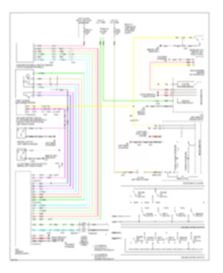 2.3L Turbo, Cruise Control Wiring Diagram for Mazda 3 i Touring 2011