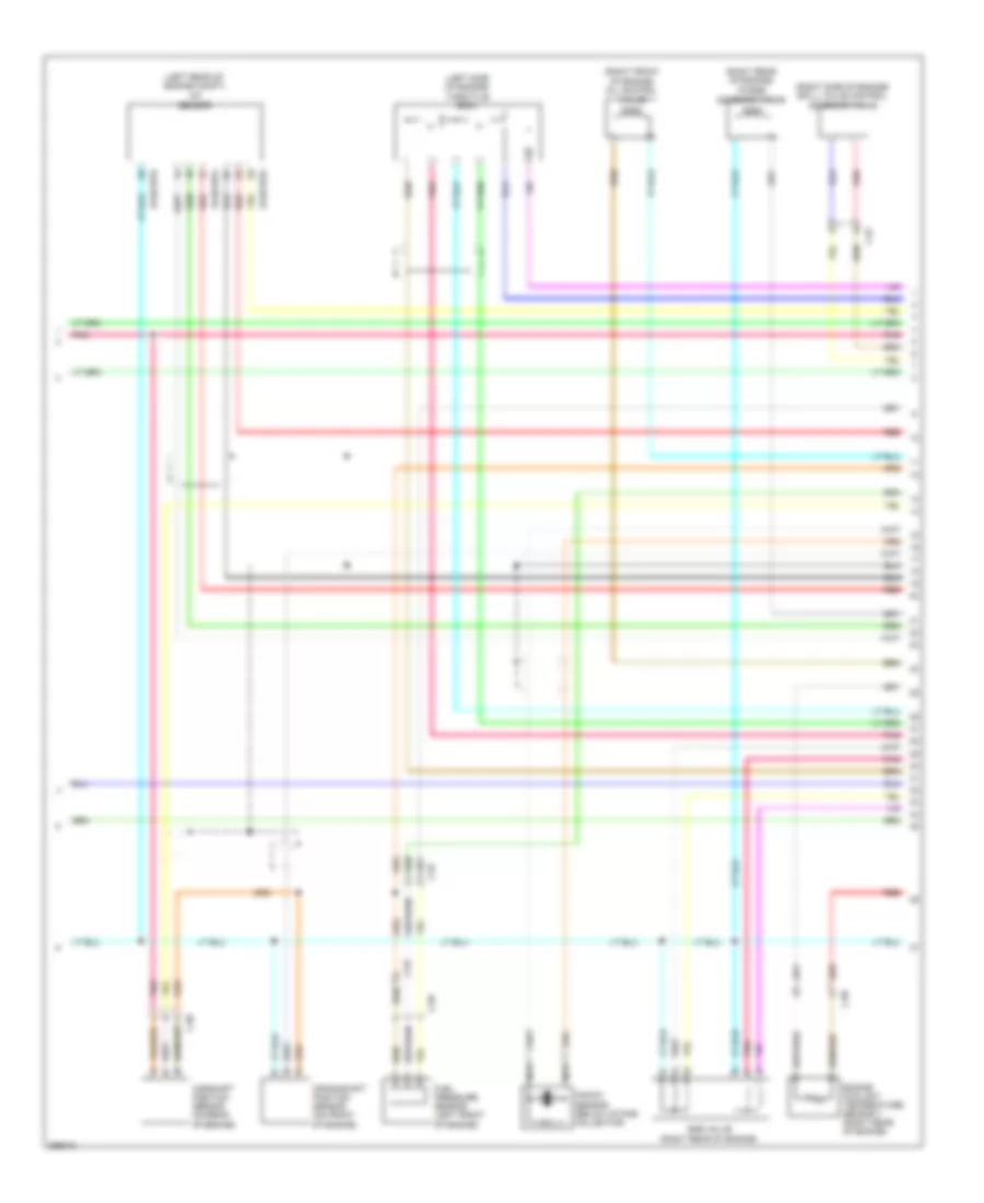 2.3L Turbo, Engine Performance Wiring Diagram (3 of 4) for Mazda 3 i Touring 2011