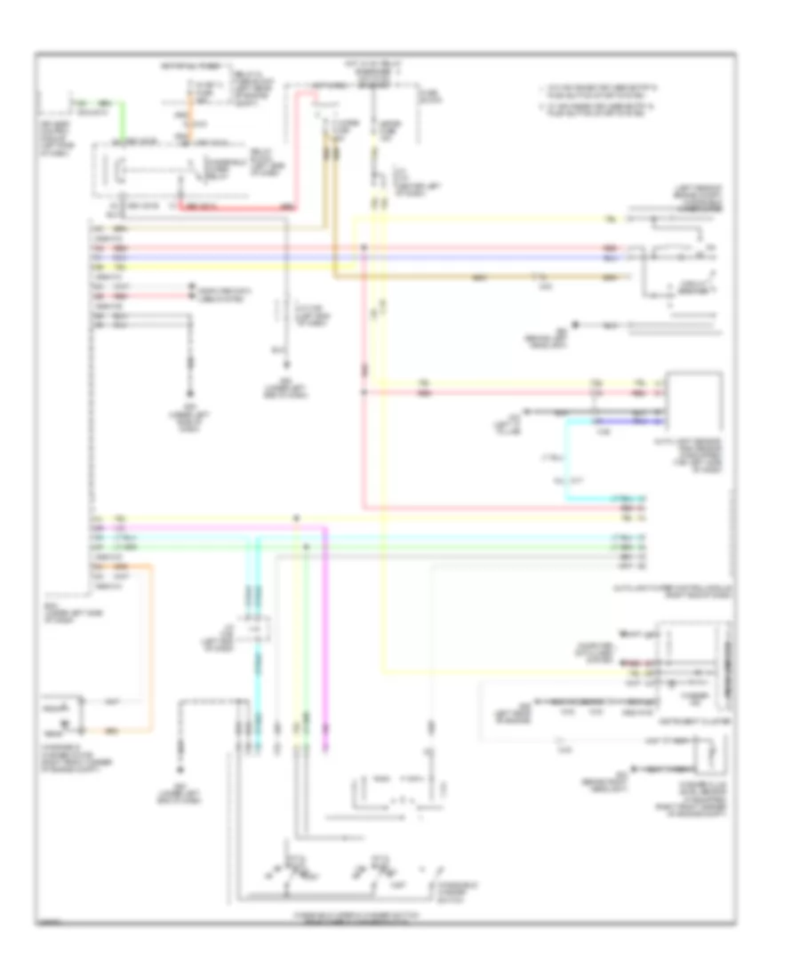 Электросхема передних стеклоочистителей дворников и омывателя лобового стекла, С Авто Система Дворника для Mazda 3 i Touring 2011