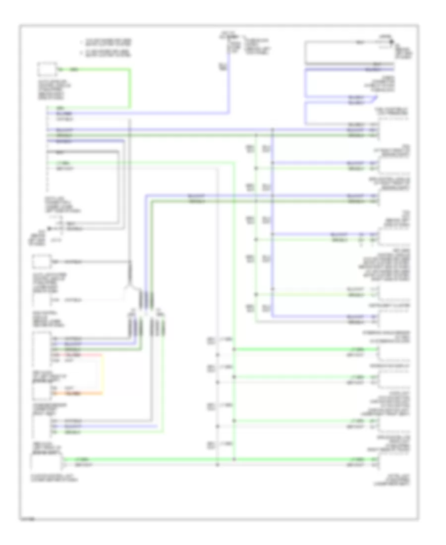 Computer Data Lines Wiring Diagram for Mazda RX-8 Grand Touring 2009