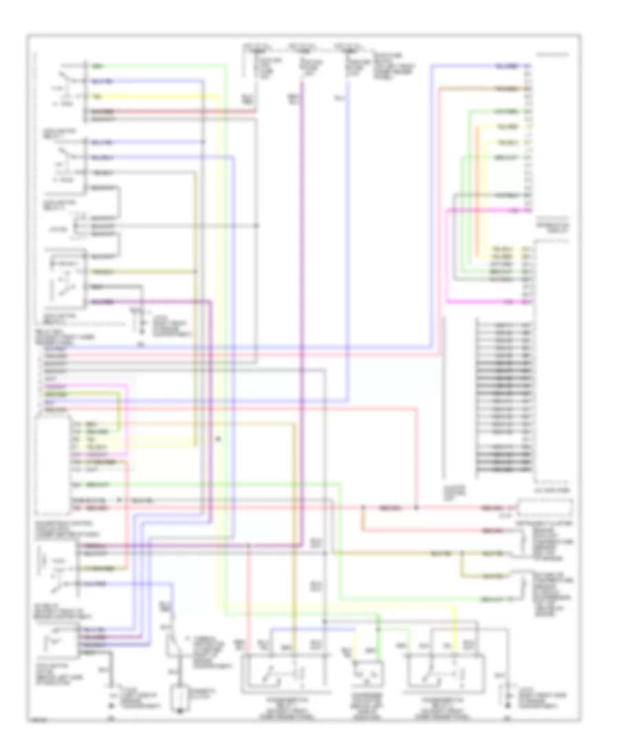 2 3L Automatic A C Wiring Diagram 2 of 2 for Mazda Millenia P 2002