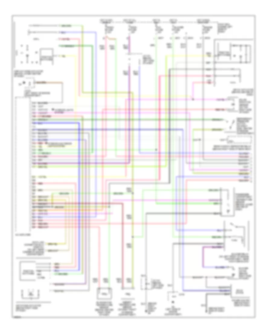 2 5L Automatic A C Wiring Diagram 1 of 2 for Mazda Millenia P 2002