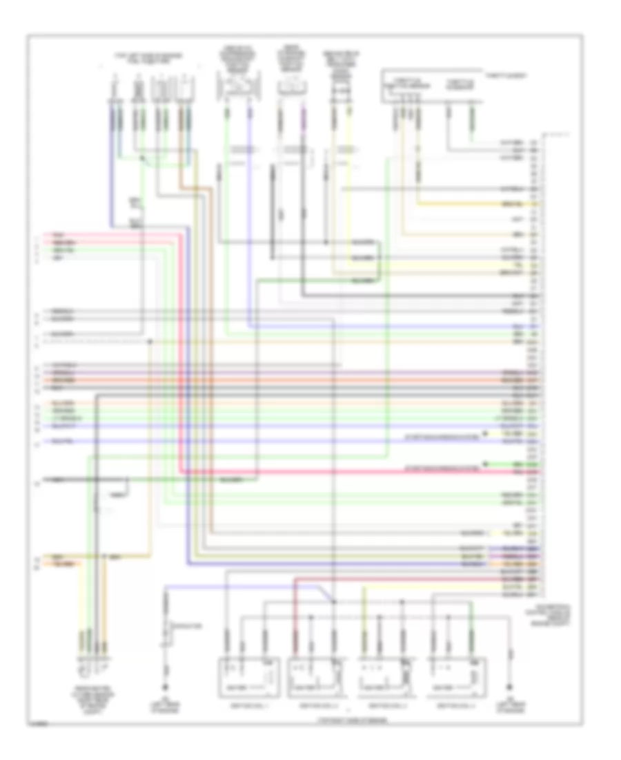 2.3L, Engine Performance Wiring Diagram (4 of 4) for Mazda 5 Touring 2006