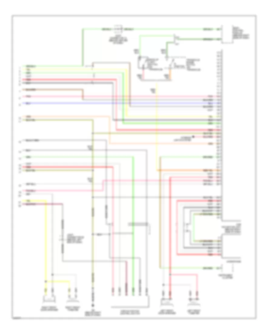 Radio Wiring Diagram with Navigation 2 of 2 for Mazda 5 Touring 2006