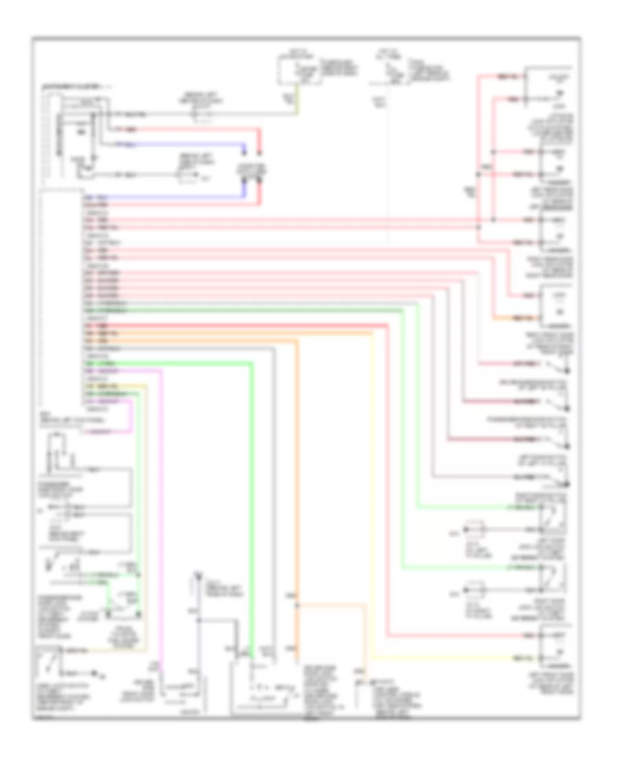 Forced Entry Wiring Diagram for Mazda CX 9 Grand Touring 2008