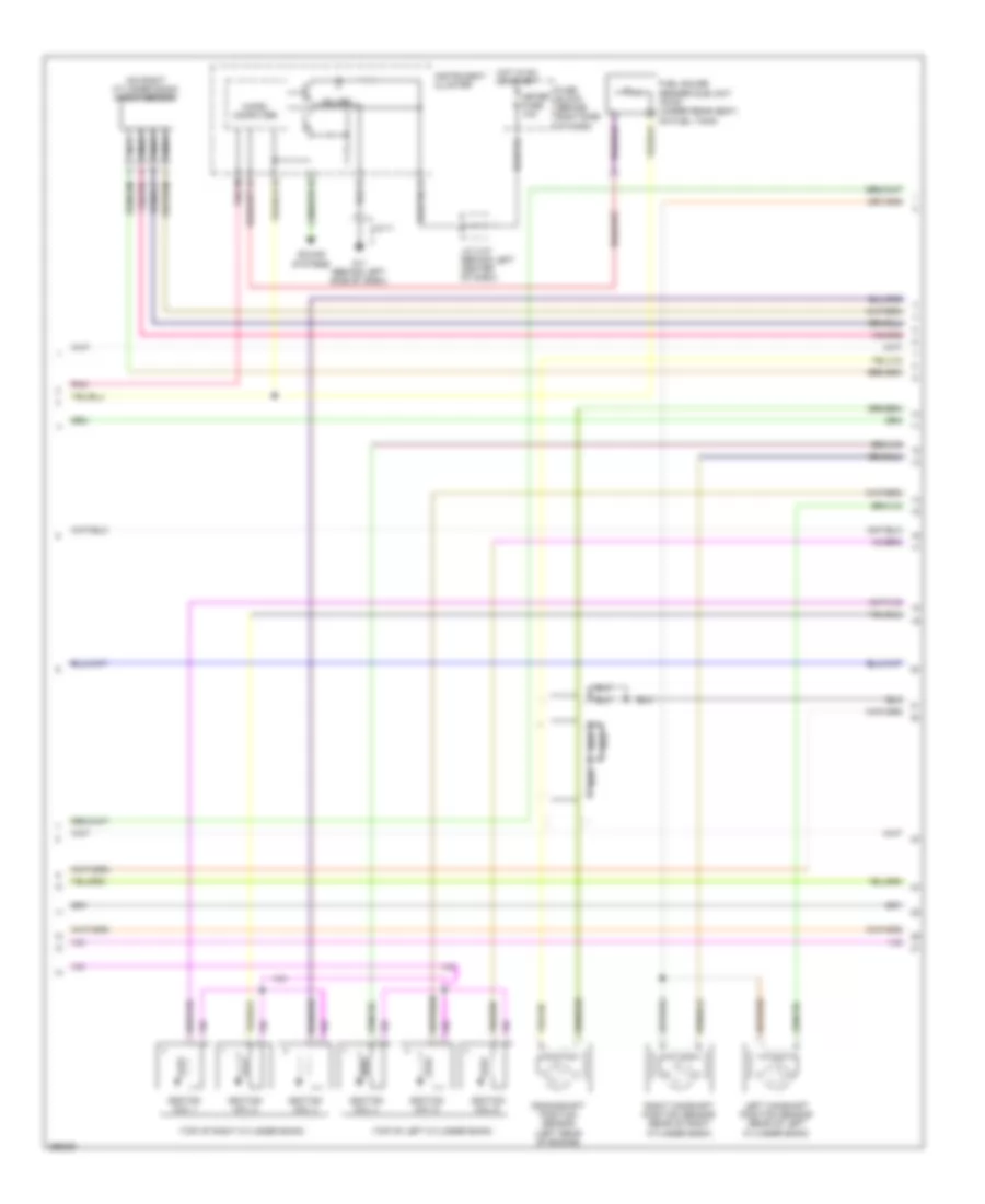 3.7L, Engine Performance Wiring Diagram (3 of 4) for Mazda CX-9 Grand Touring 2008