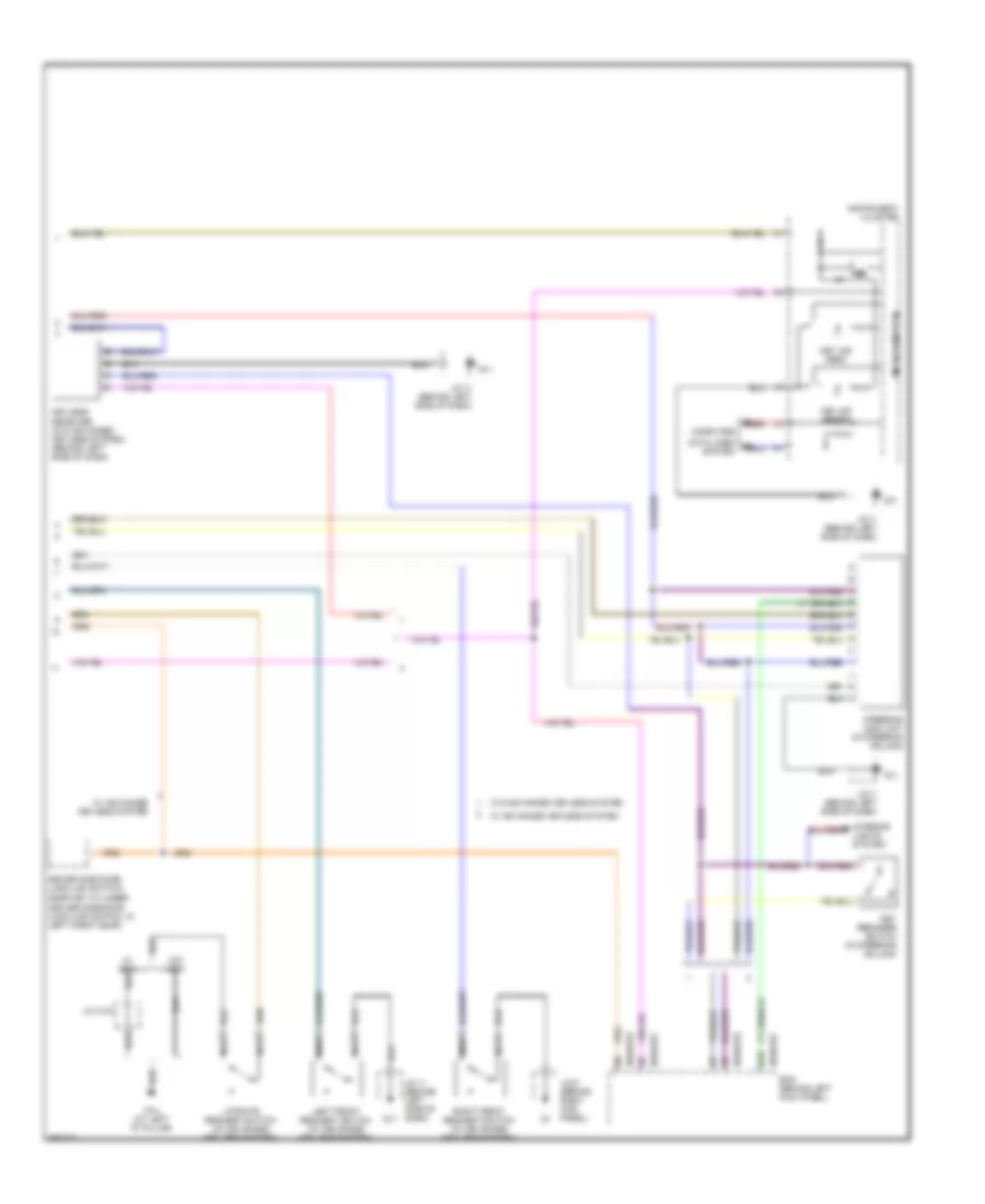 Keyless Entry Wiring Diagram 2 of 2 for Mazda CX 9 Grand Touring 2008