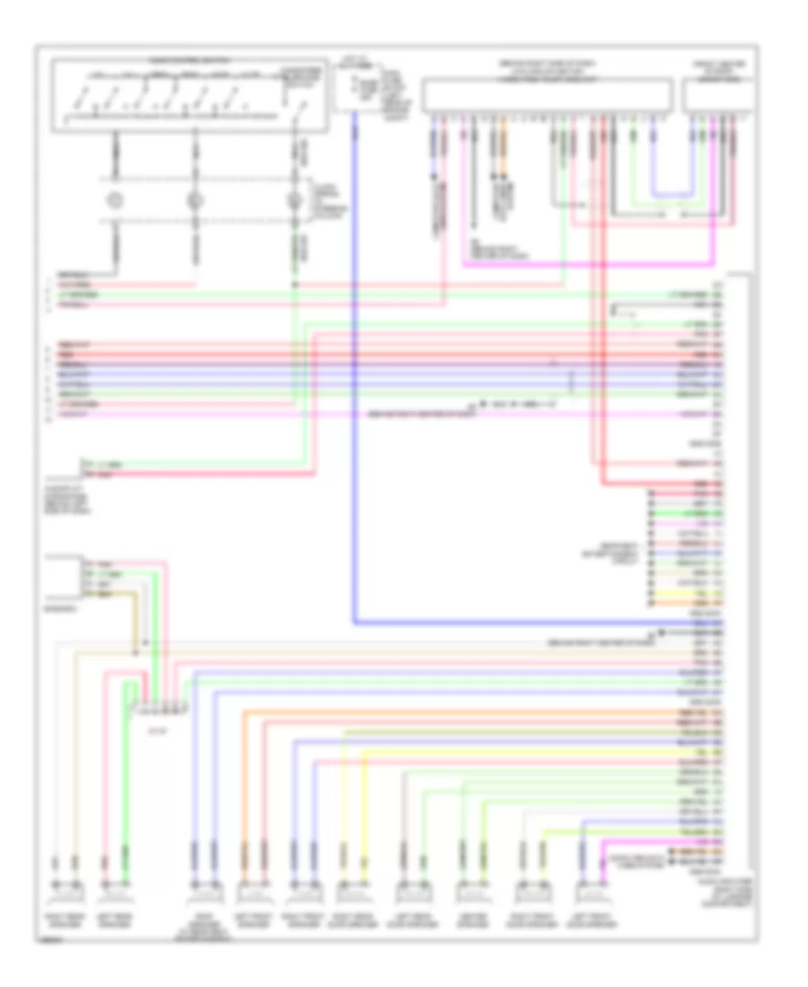 Radio Wiring Diagram with Bose 2 of 2 for Mazda CX 9 Grand Touring 2008