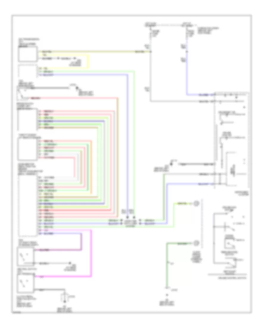 Cruise Control Wiring Diagram for Mazda RX 8 Sport 2007