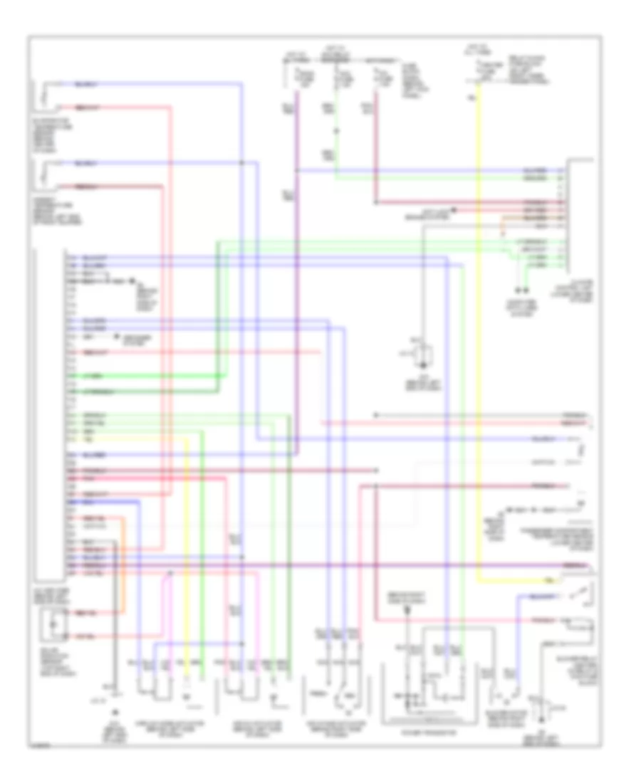 Automatic A C Wiring Diagram 1 of 2 for Mazda RX 8 R3 2009