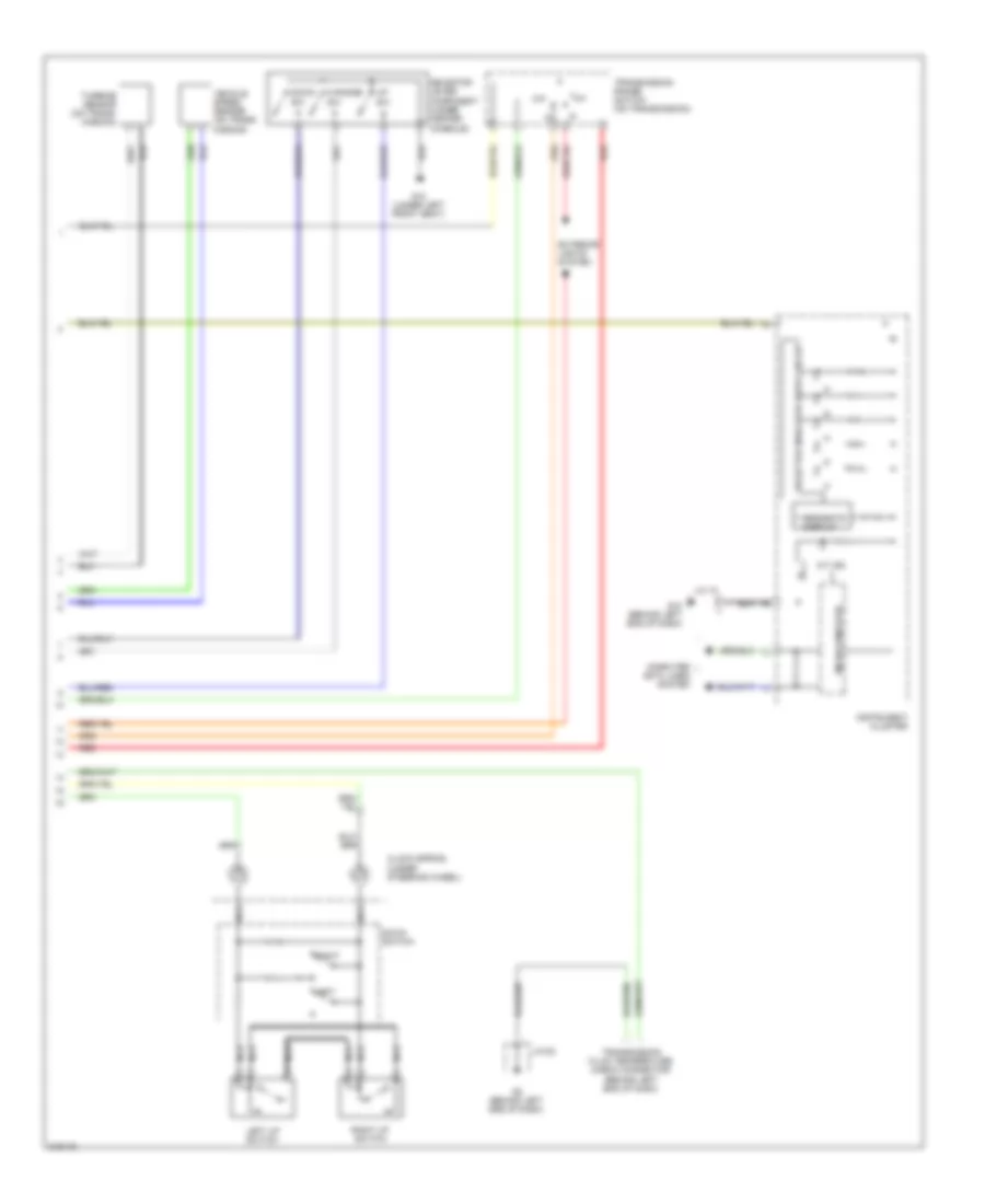 Transmission Wiring Diagram (2 of 2) for Mazda RX-8 R3 2009