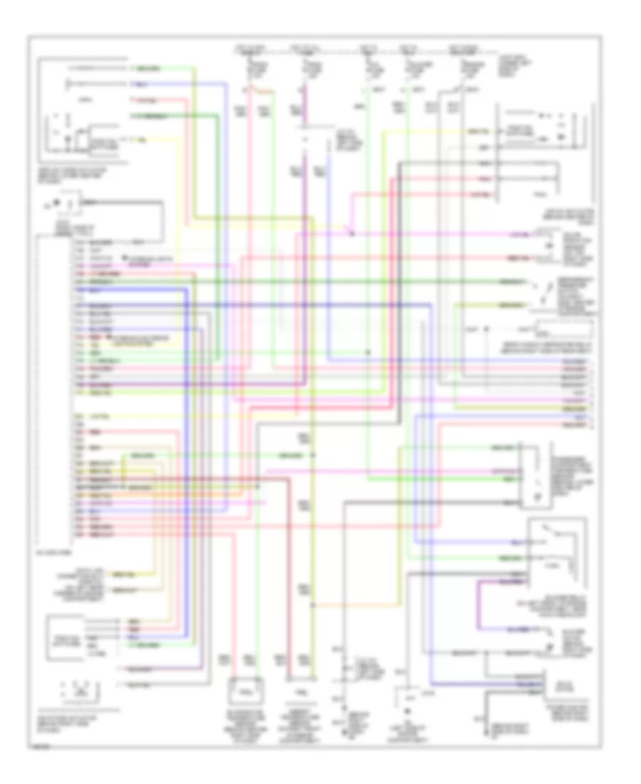 2 3L Automatic A C Wiring Diagram 1 of 2 for Mazda Millenia S 2002