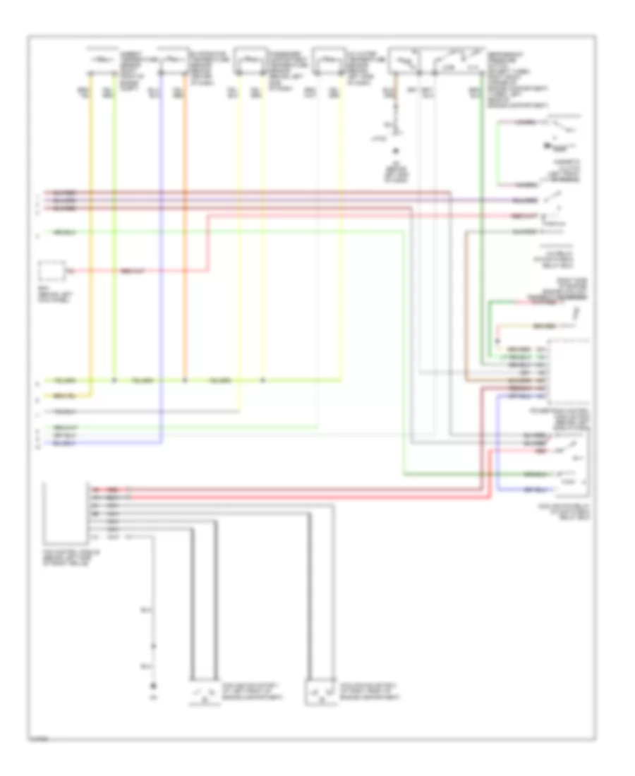 2.3L Turbo, Automatic AC Wiring Diagram (2 of 2) for Mazda 6 i 2006