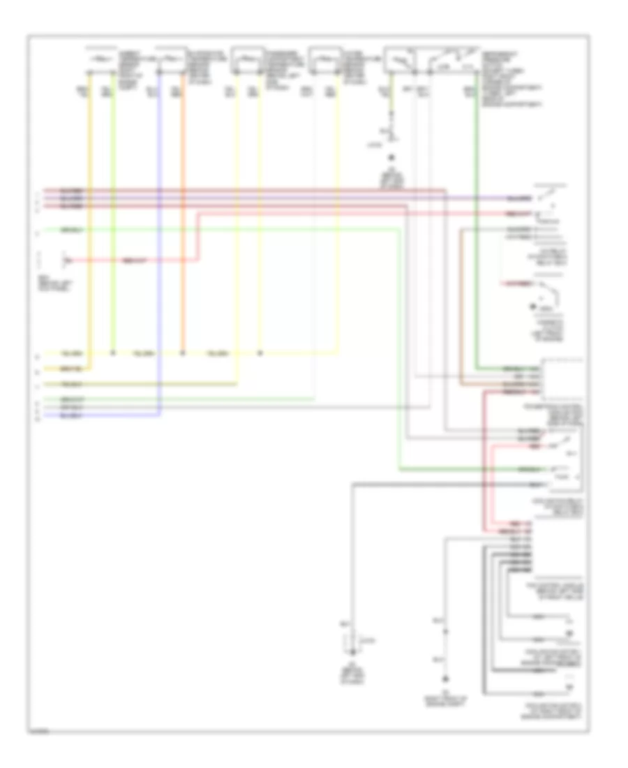 3.0L, Automatic AC Wiring Diagram (2 of 2) for Mazda 6 i 2006
